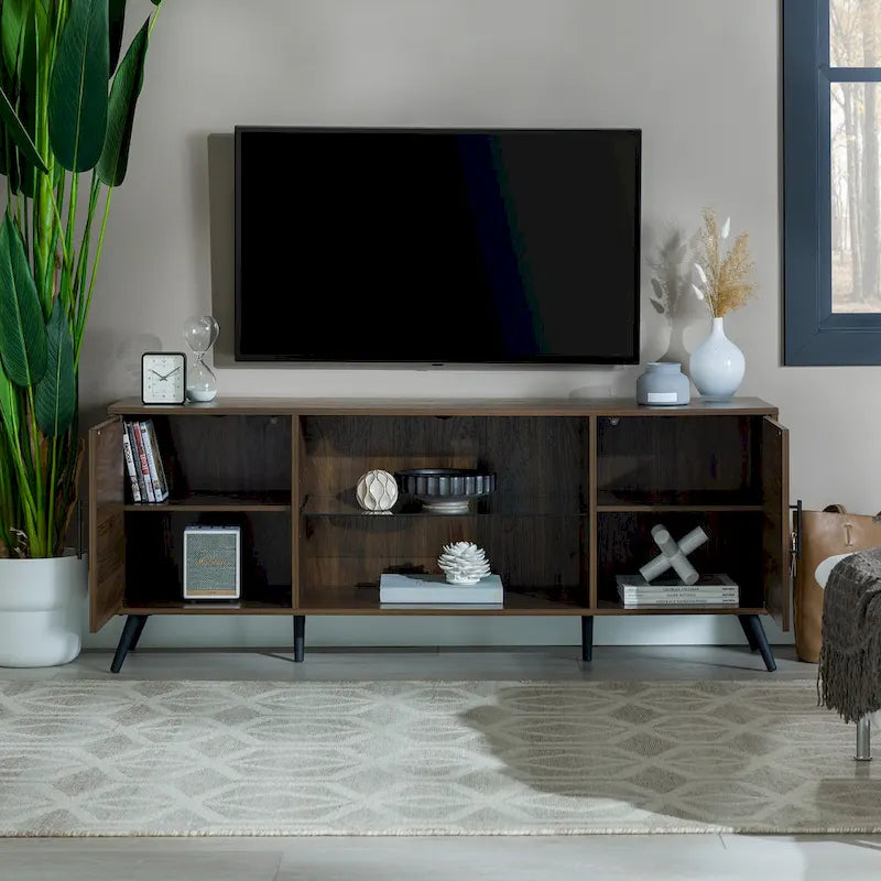 Meuble TV moderne de style médiéval