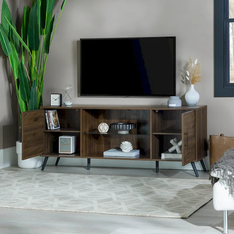 Meuble TV moderne de style médiéval