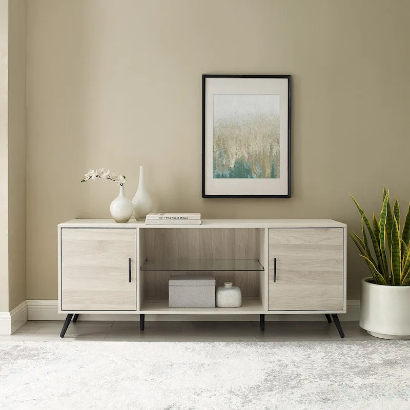 Meuble TV moderne de style médiéval