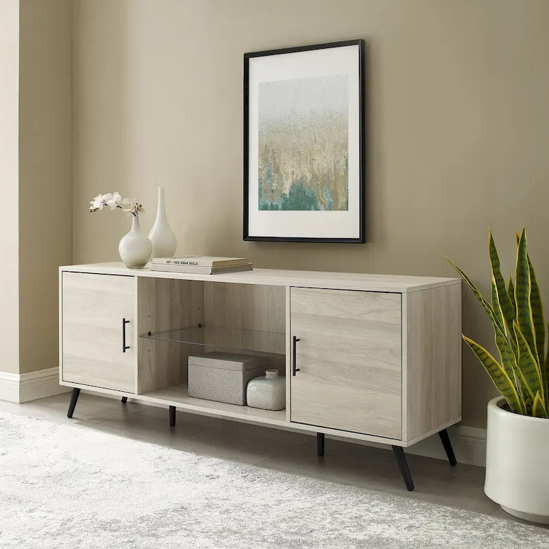 Meuble TV moderne de style médiéval