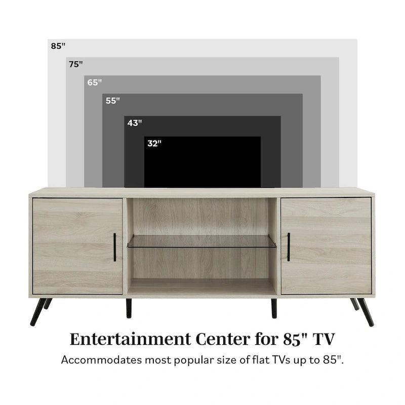 Meuble TV moderne de style médiéval