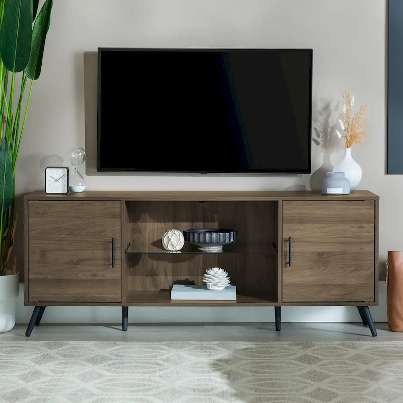Meuble TV moderne de style médiéval