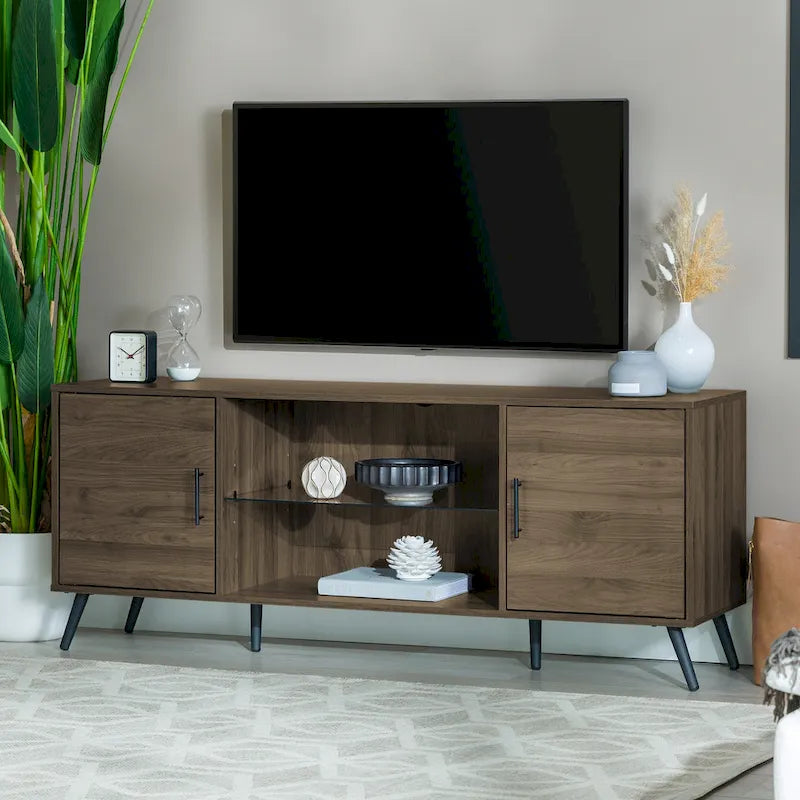 Meuble TV moderne de style médiéval