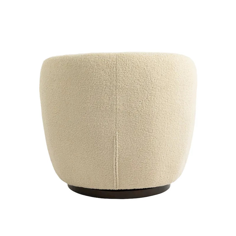 Fauteuil pivotant baquet rembourré