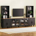 Meuble TV Couleur Noyer Noir