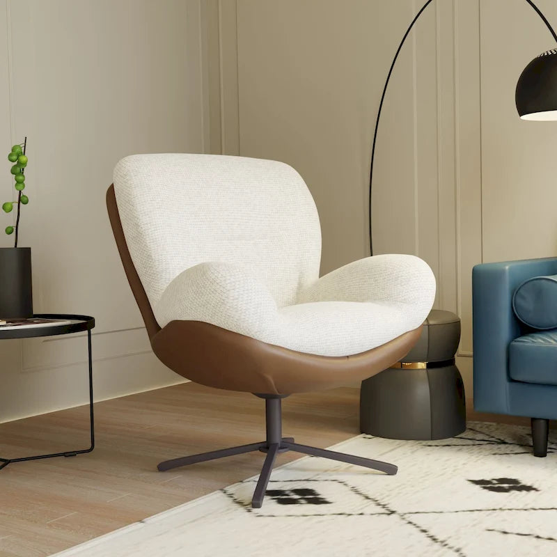 Fauteuil pivotant d'appoint