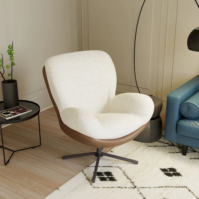 Fauteuil pivotant d'appoint