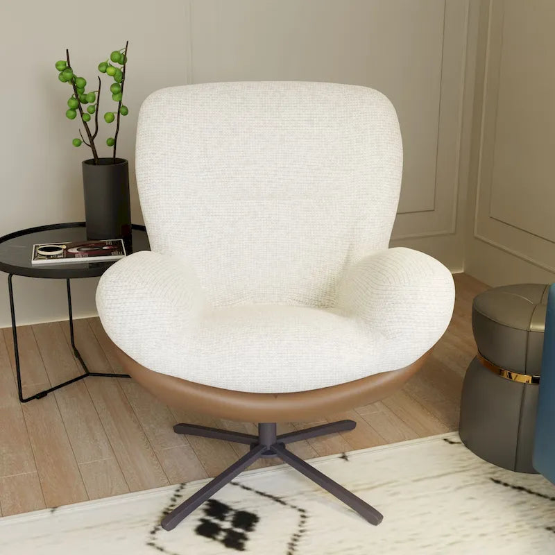 Fauteuil pivotant d'appoint