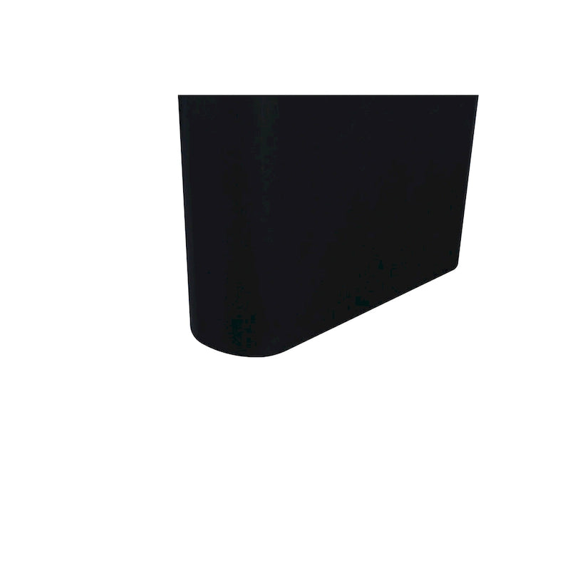 Table basse ovale de style moderne