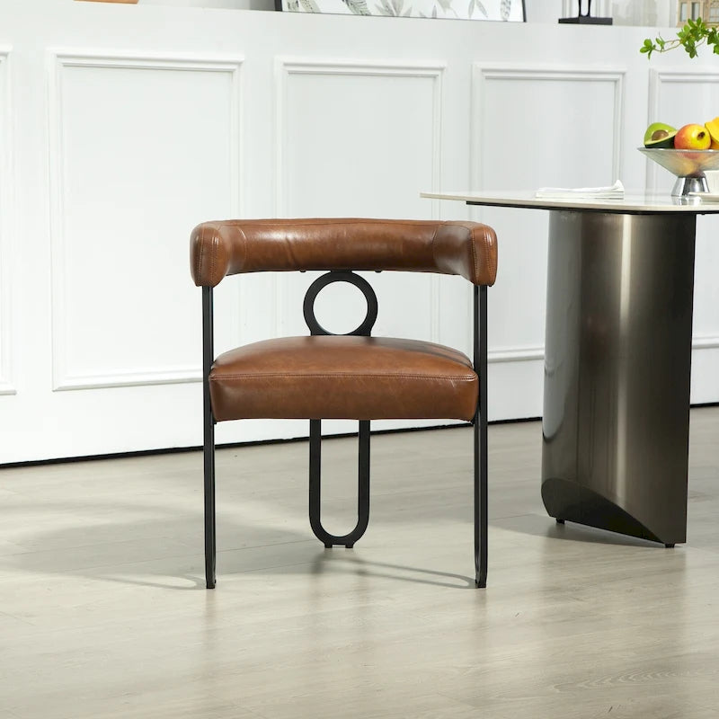 Chaise de loisirs moderne avec revêtement en PU souple
