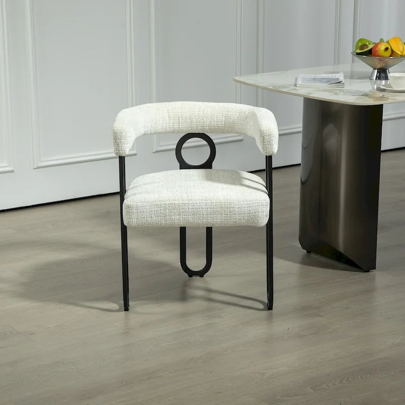 Chaise de loisirs moderne avec revêtement en PU souple