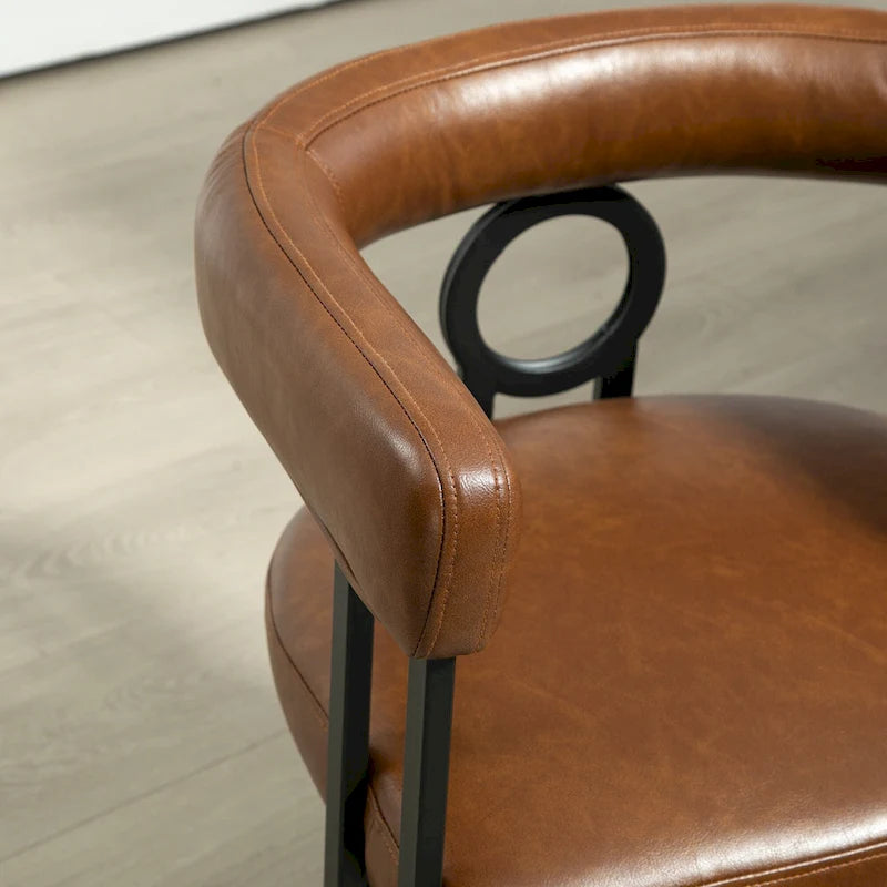 Chaise de loisirs moderne avec revêtement en PU souple