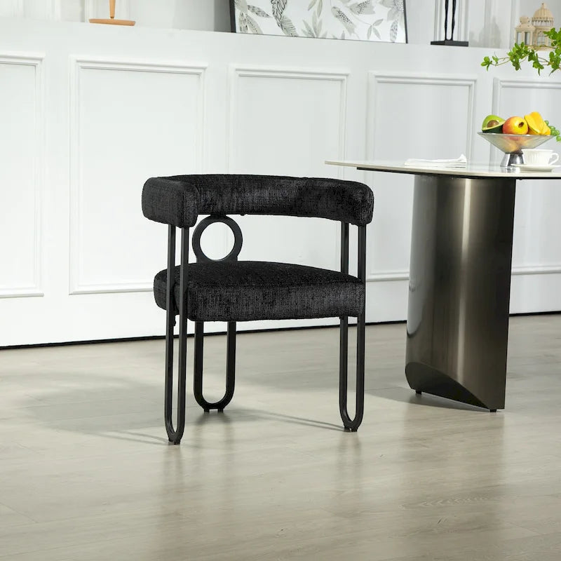 Chaise de loisirs moderne avec revêtement en PU souple