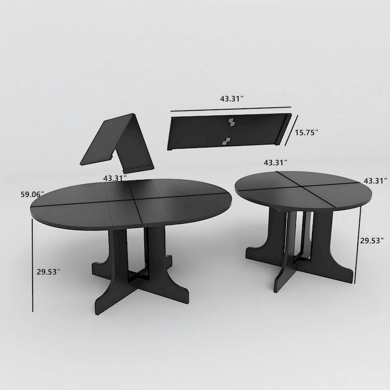 Table à manger ovale