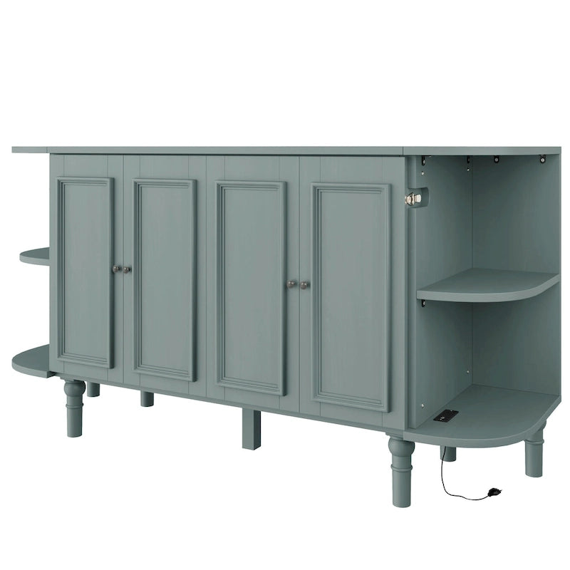 Lit escamotable rustique