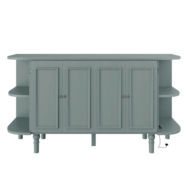 Lit escamotable rustique