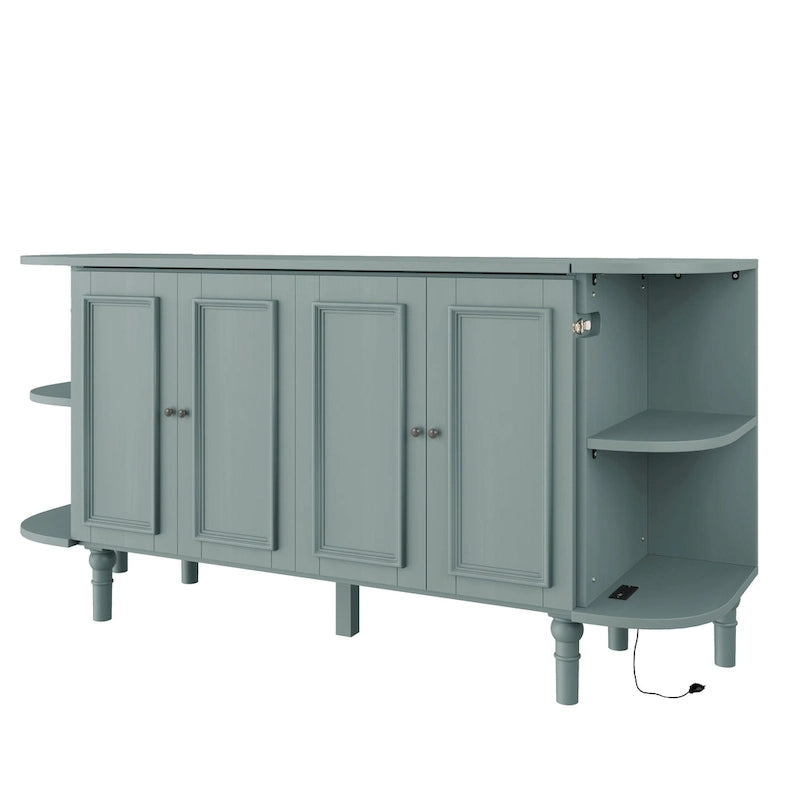 Lit escamotable rustique