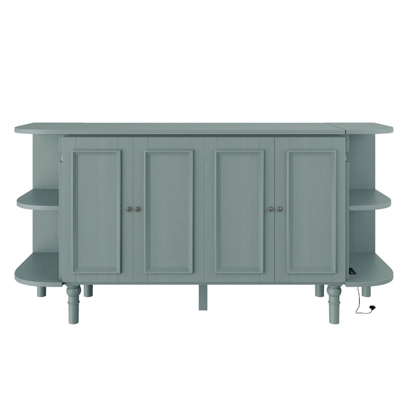 Lit escamotable rustique