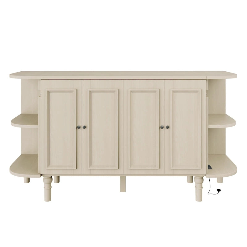 Lit escamotable rustique