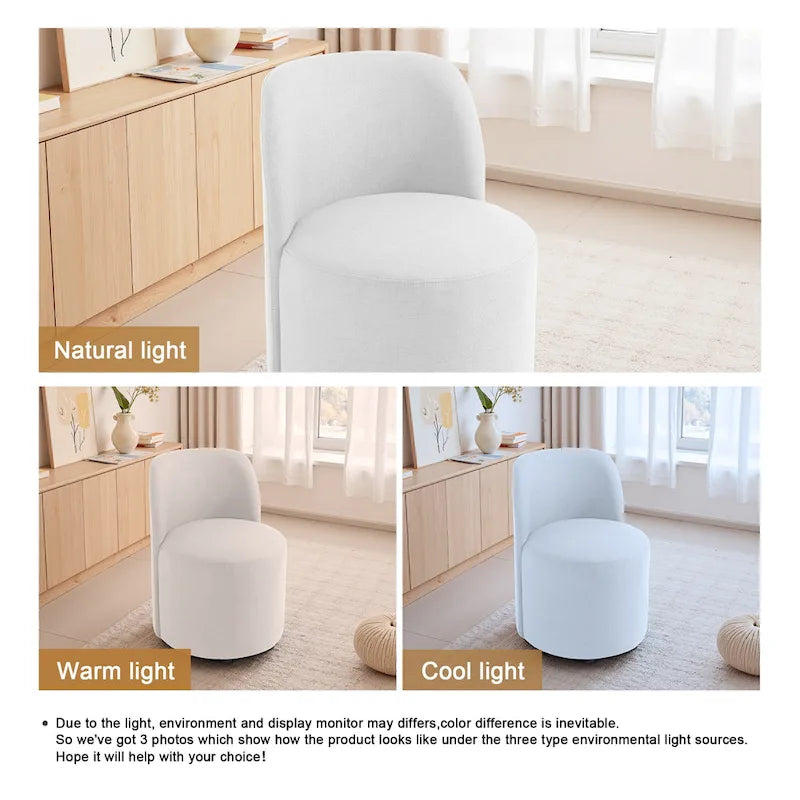 Chaises de salle à manger tapissées de luxe
