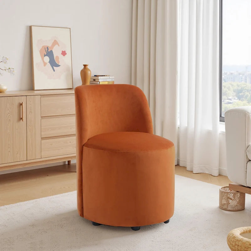 Chaises de salle à manger tapissées de luxe