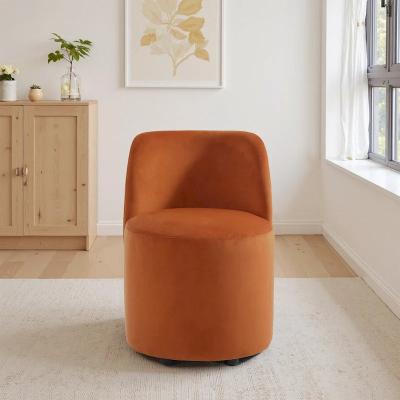 Chaises de salle à manger tapissées de luxe