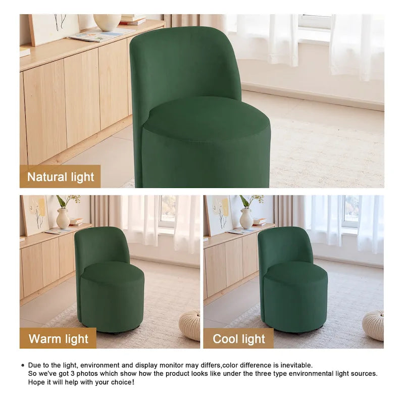 Chaises de salle à manger tapissées de luxe