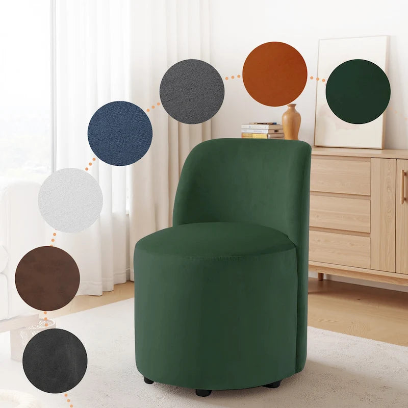 Chaises de salle à manger tapissées de luxe