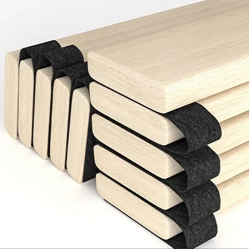Lit plateforme en velours de style moderne