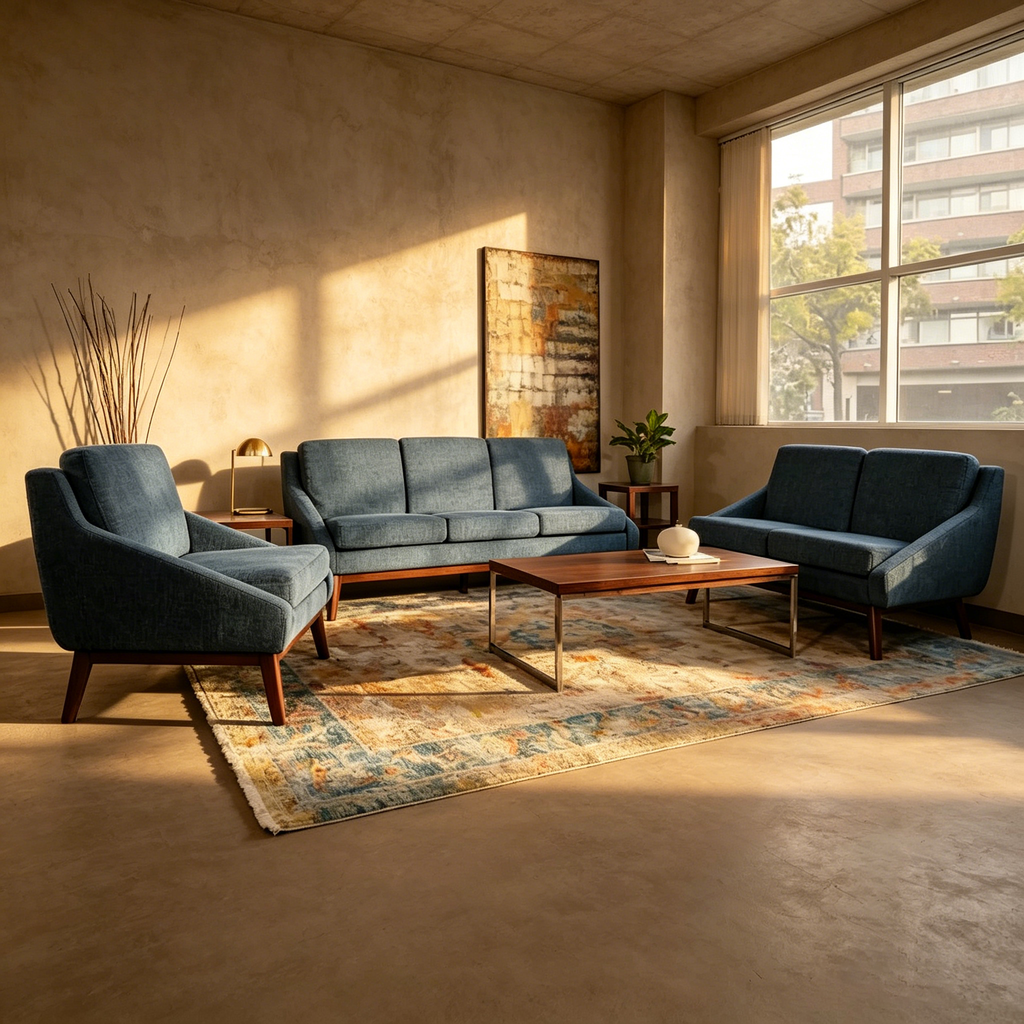 Fauteuil club du milieu du siècle