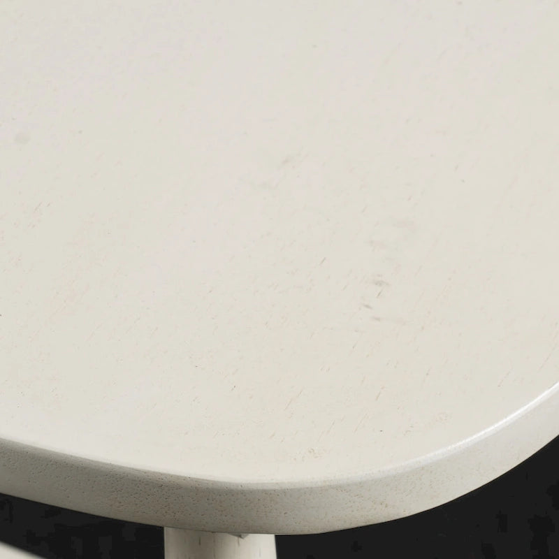 Chaise de salle à manger à dossier haut à barreaux style fermette