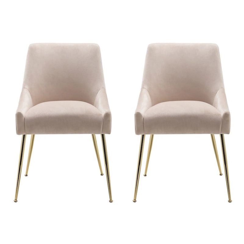Chaise longue rembourrée en velours