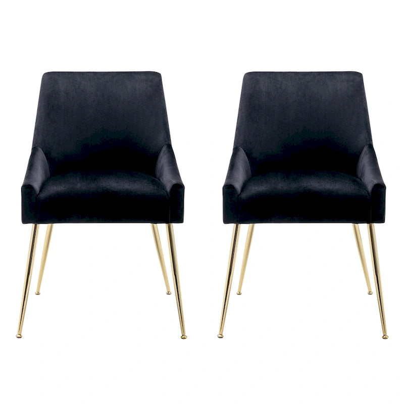 Chaise longue rembourrée en velours