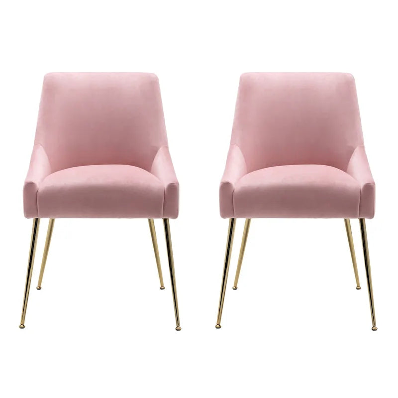 Chaise longue rembourrée en velours