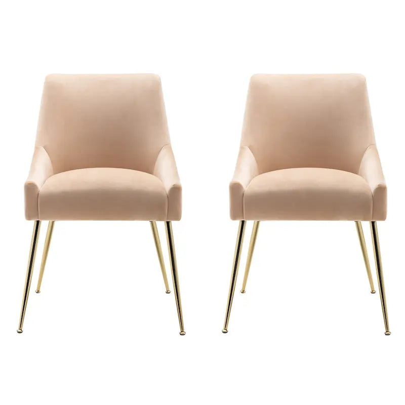 Chaise longue rembourrée en velours