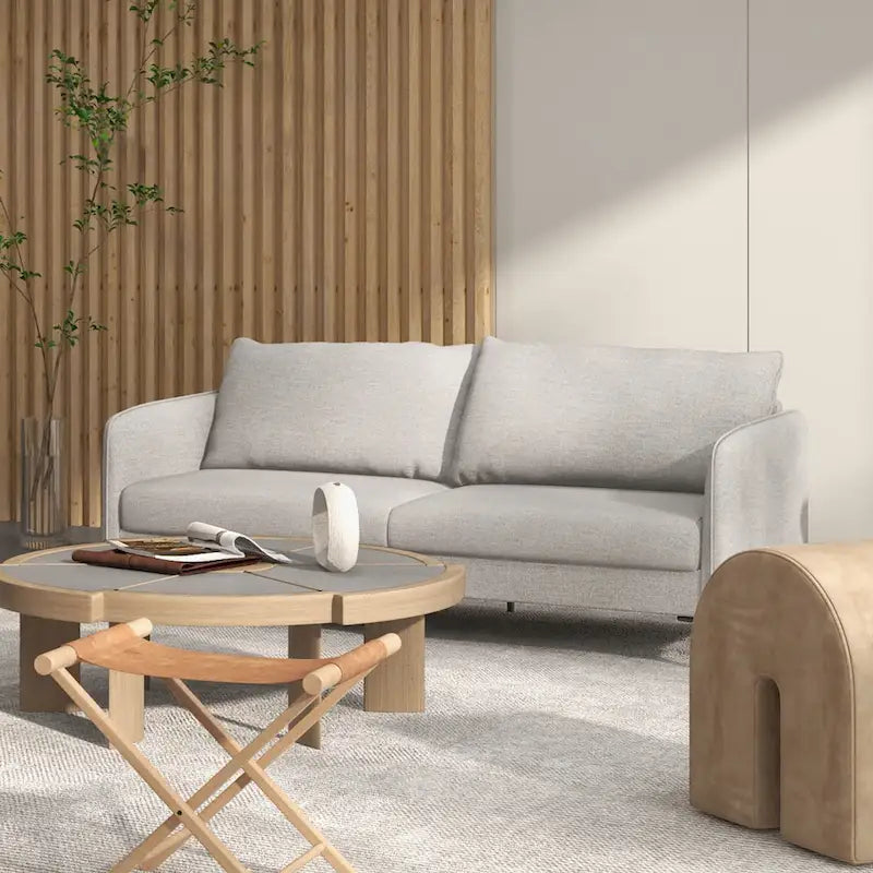 Causeuse moderne de 76 pouces