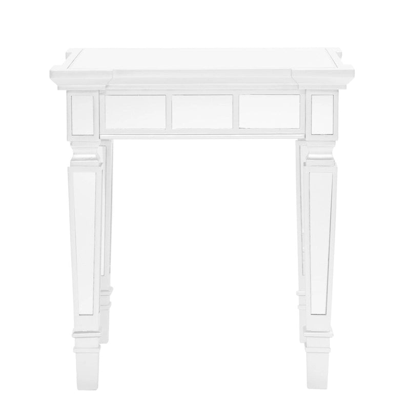 Table d'appoint carrée miroir