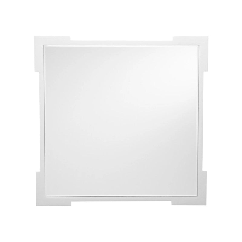 Table d'appoint carrée miroir