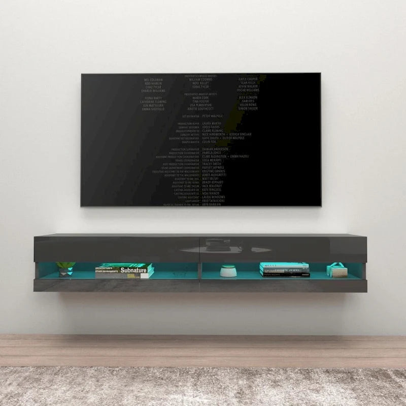 Meuble TV mural flottant