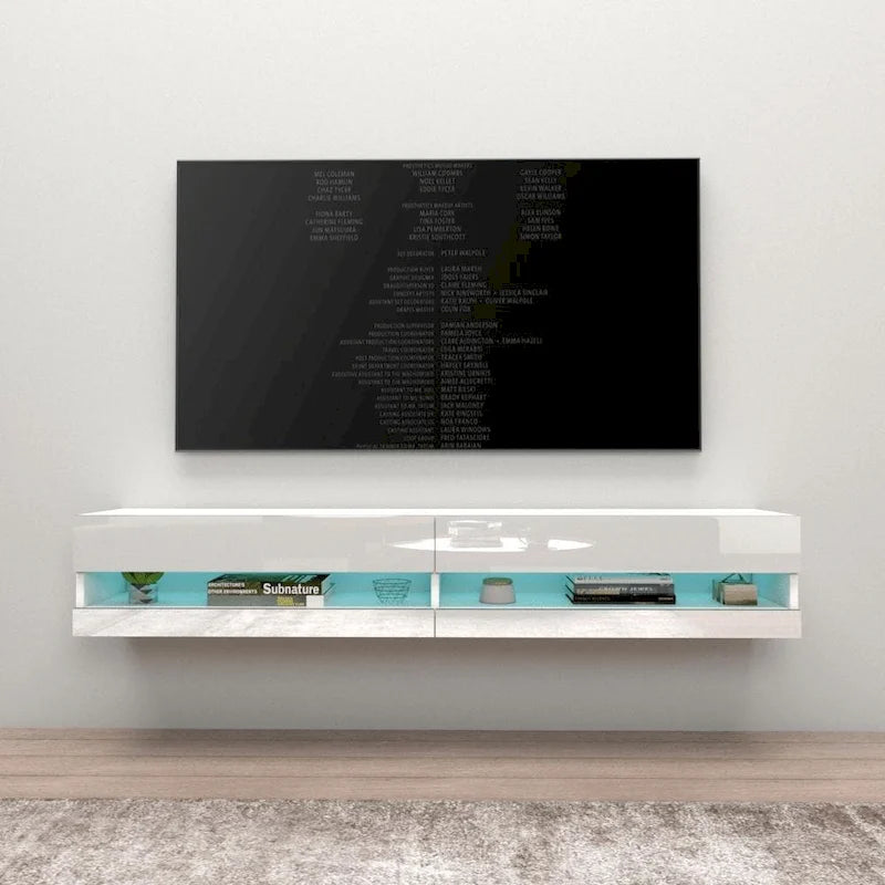 Meuble TV mural flottant