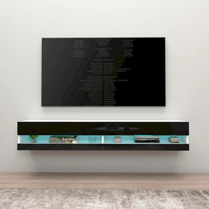 Meuble TV mural flottant