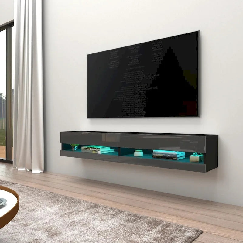 Meuble TV mural flottant