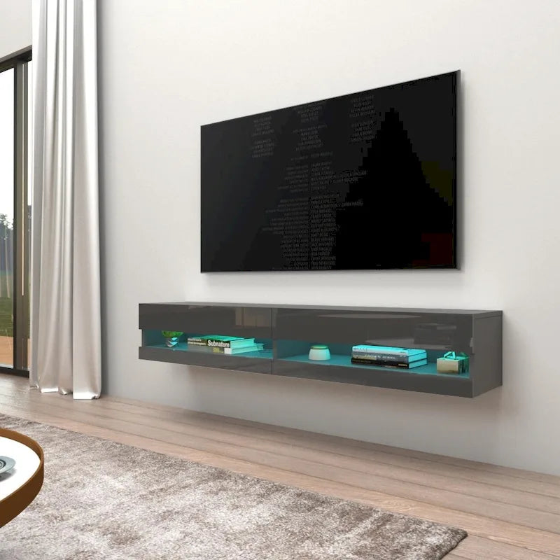Meuble TV mural flottant