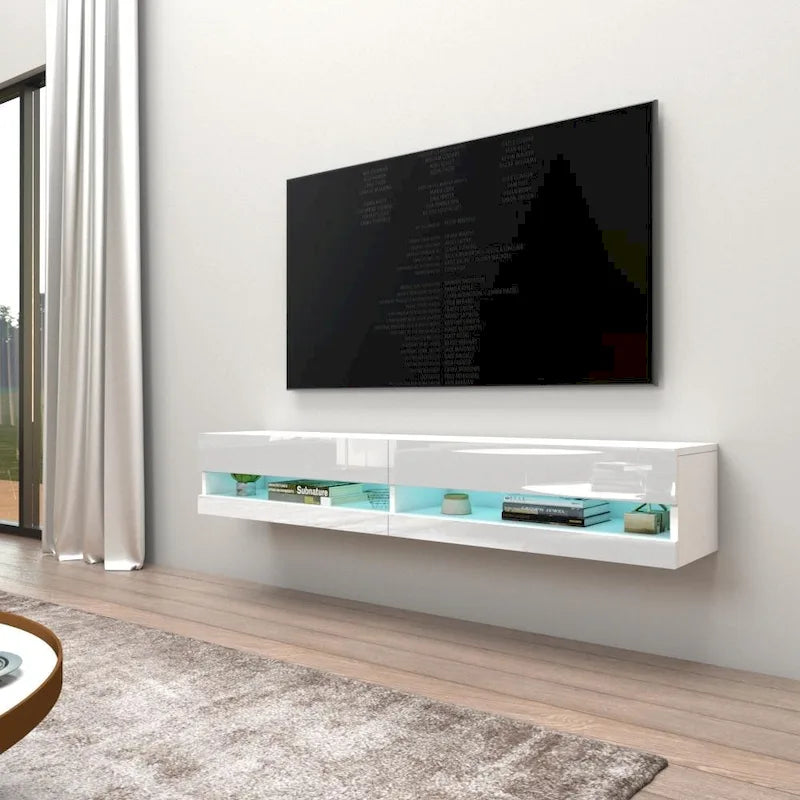 Meuble TV mural flottant
