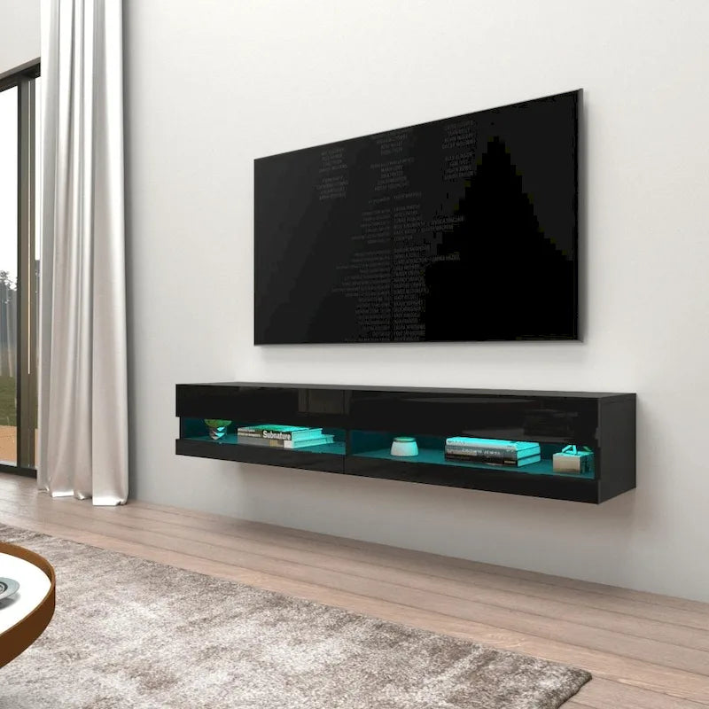 Meuble TV mural flottant