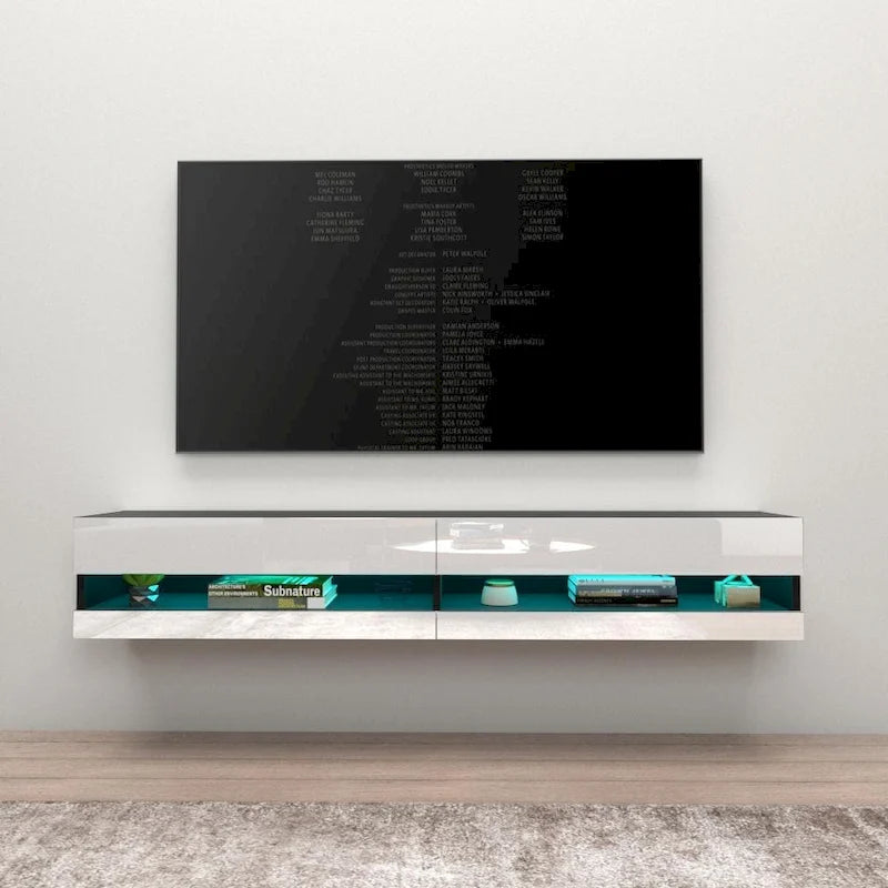 Meuble TV mural flottant