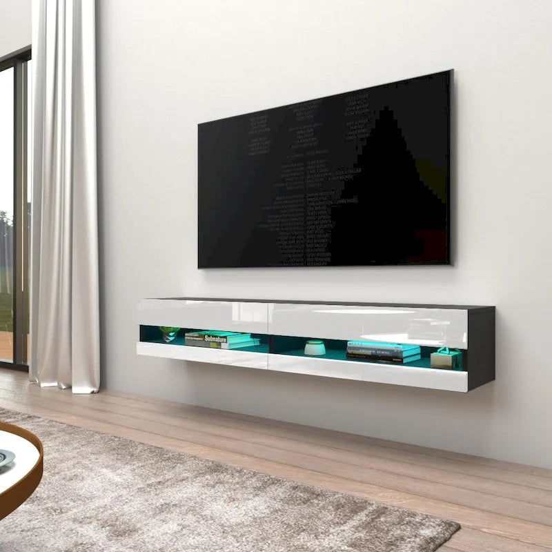 Meuble TV mural flottant