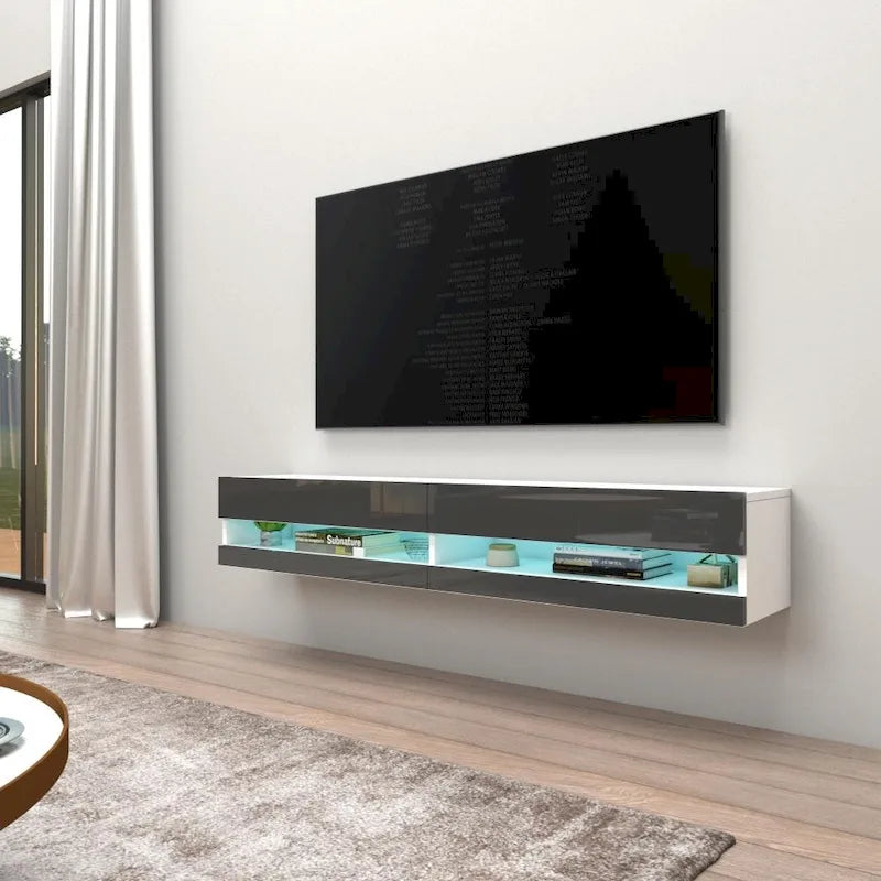 Meuble TV mural flottant