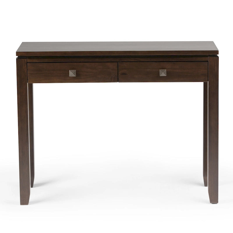 Table console de canapé en bois massif de style moderne