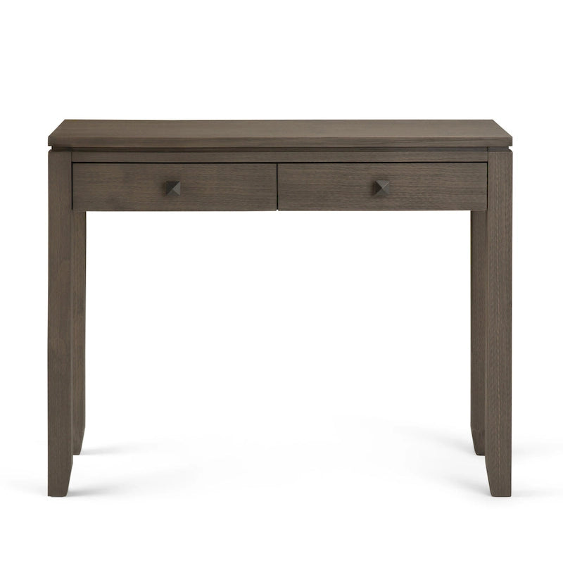 Table console de canapé en bois massif de style moderne